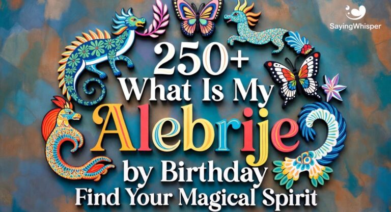 250+ What Is My Alebrije by Birthday Find Your Magical Spirit
