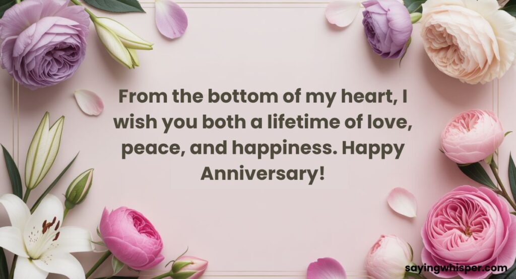 Anniversary Wishes for Sister and Jiju from the Heart