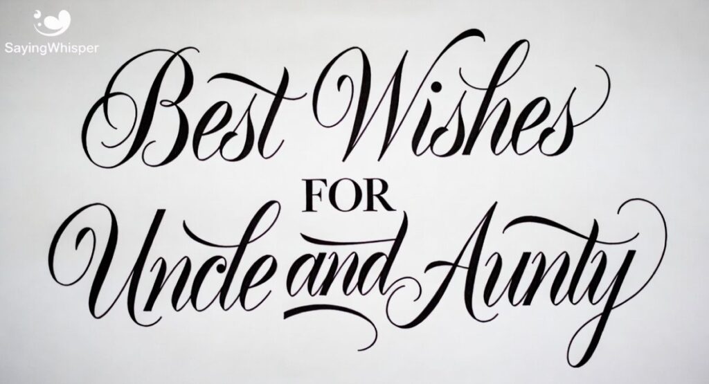 Best Wishes for Uncle and Aunty
