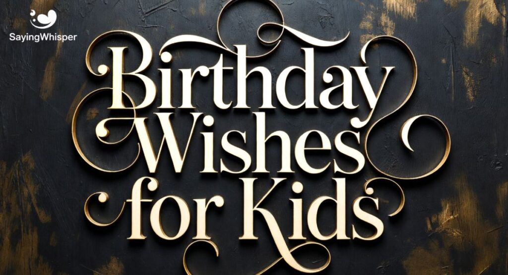 Birthday Wishes for Kids