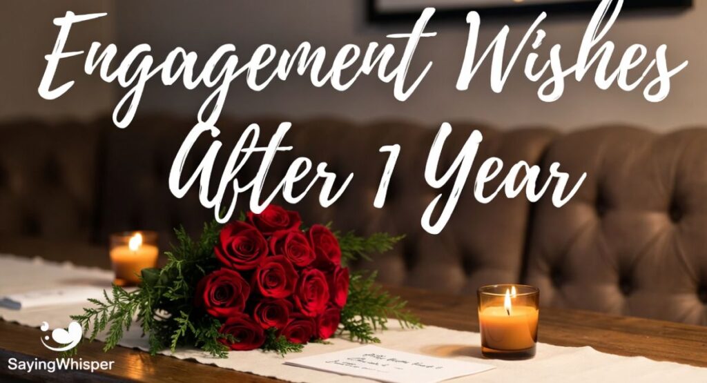 Engagement Wishes After 1 Year
