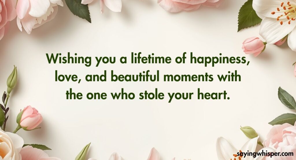 Engagement Wishes for Younger Sister in English
