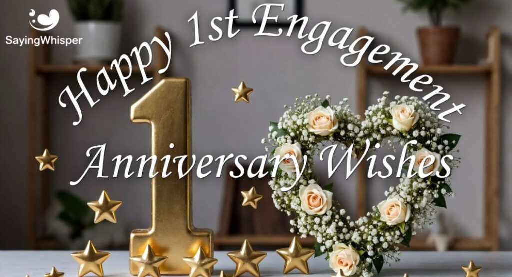 Happy 1st Engagement Anniversary Wishes to Celebrate Milestones
