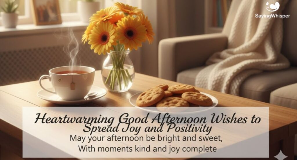 Heartwarming Good Afternoon Wishes to Spread Joy and Positivity