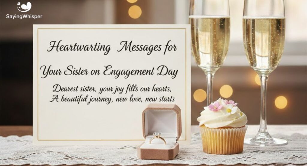 Heartwarming Messages for Your Sister on Her Engagement Day
