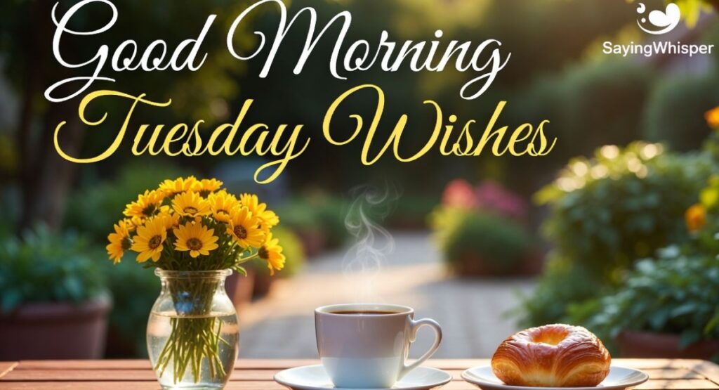Good Morning Tuesday Wishes