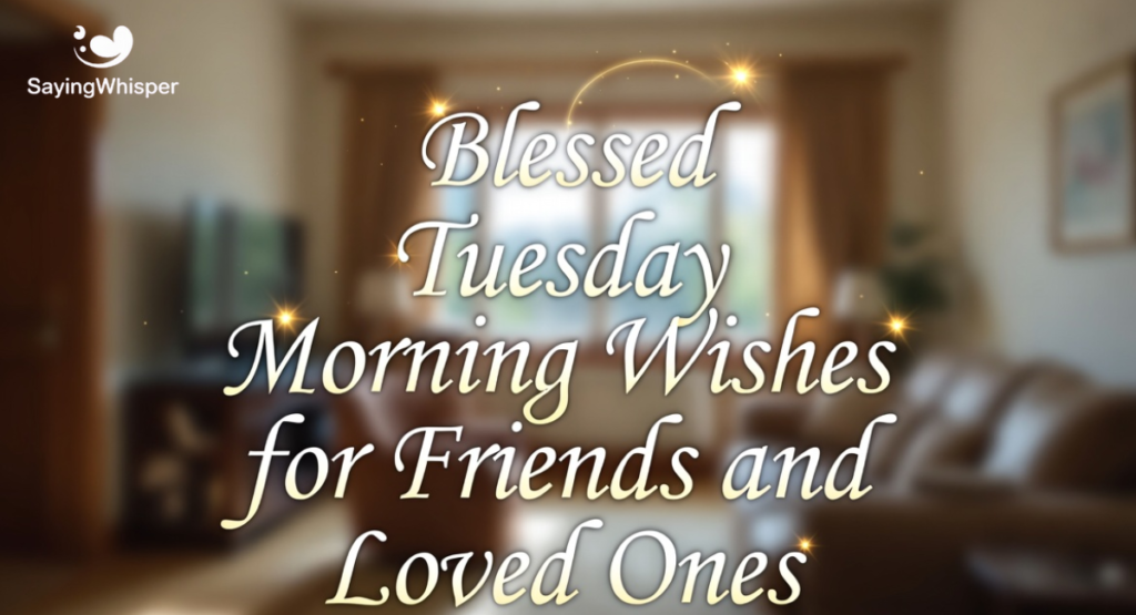 Blessed Tuesday Morning Wishes for Friends and Loved Ones
