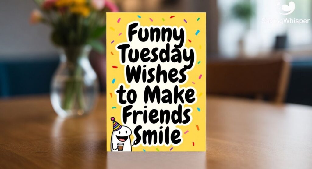 Funny Tuesday Wishes to Make Friends Smile
