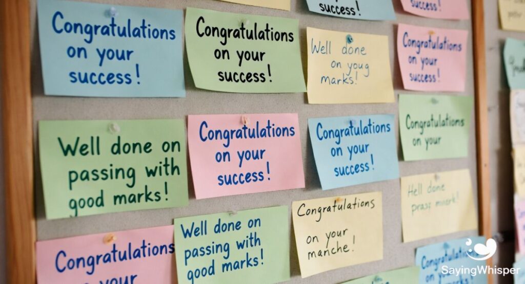 Proud Congratulations Messages for Passing Exams with Good Marks
