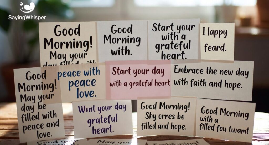 Spiritual Good Morning Messages and Quotes for Friends