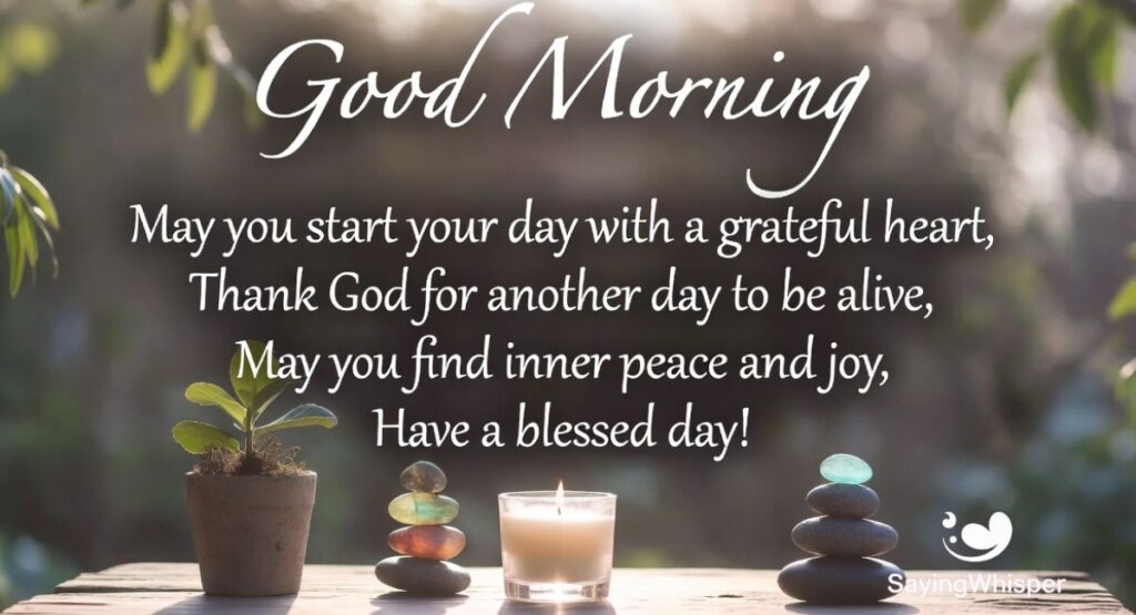 Spiritual Good Morning Messages for Gratitude and Inner Peace