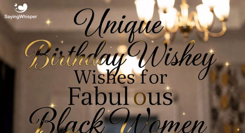 Unique Birthday Wishes for Fabulous Black Women