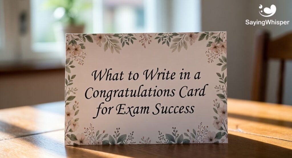 What to Write in a Congratulations Card for Exam Success
