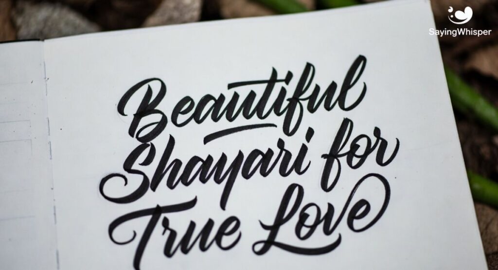 Beautiful Shayari for True Love in Roman English