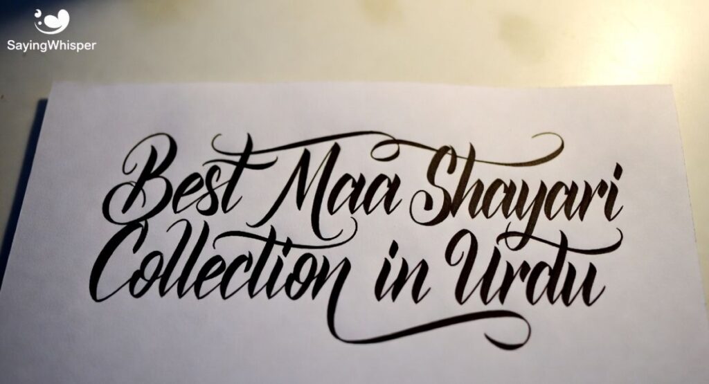 Best Maa Shayari Collection in Urdu