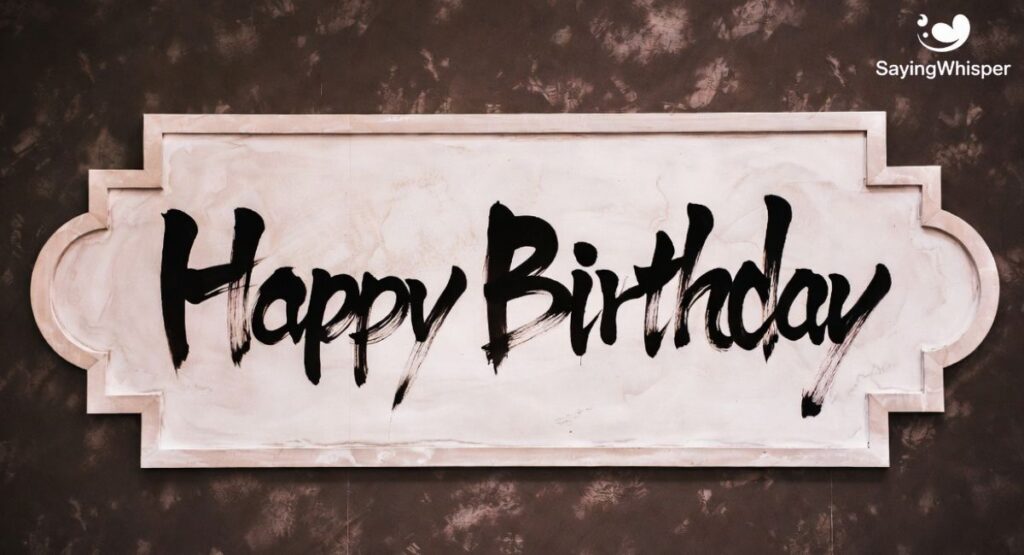 Happy Birthday in Chinese