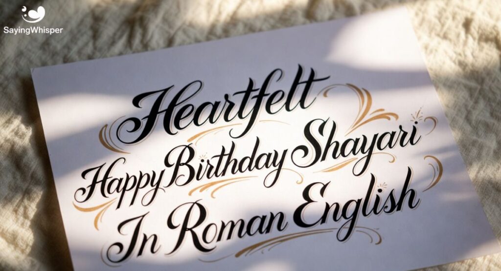 Best Happy Birthday Shayari In English Hindi