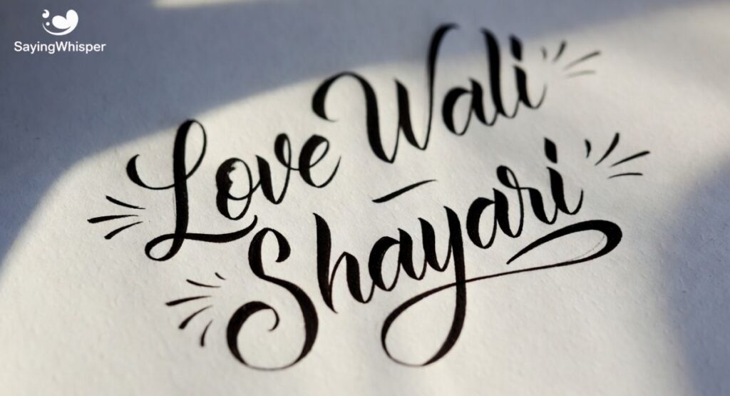 Love Wali Shayari