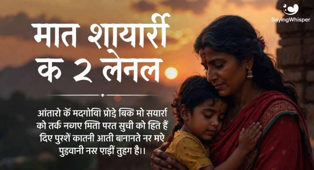 Maa Shayari in 2 Line