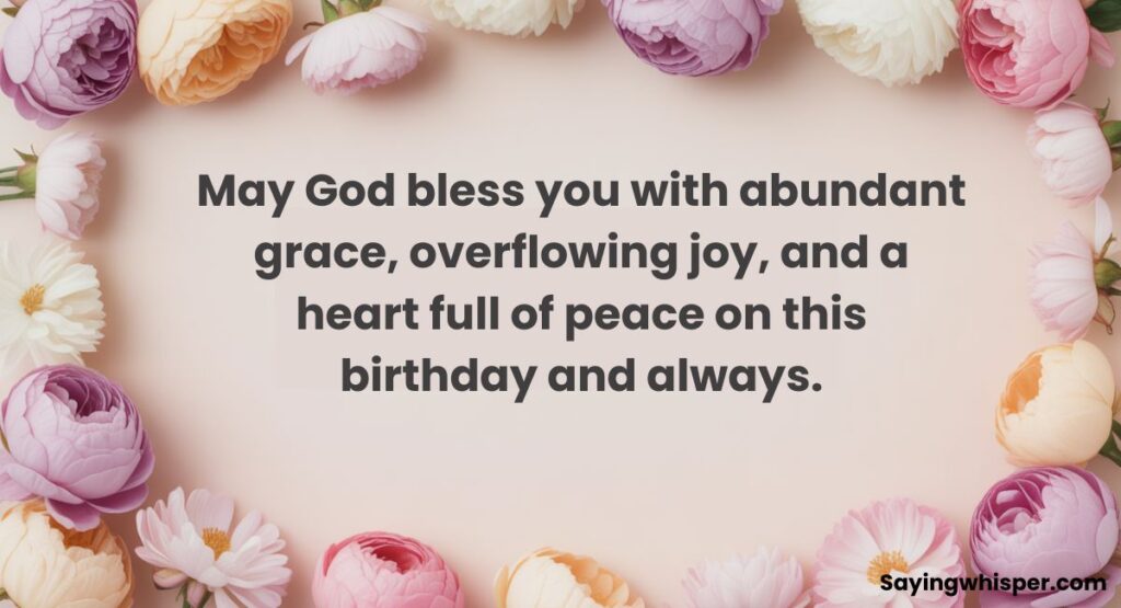Religious Birthday Wishes for Sister