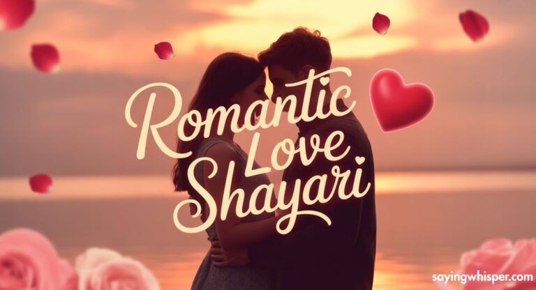 Romantic And Love Shayari In English ❤️ | Romantic Quotes