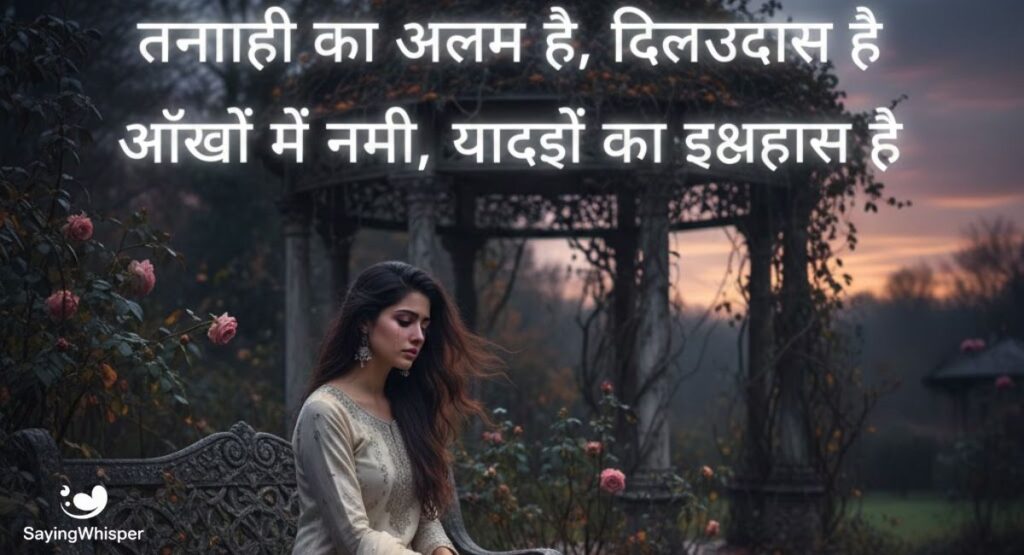 Alone Shayari Girl