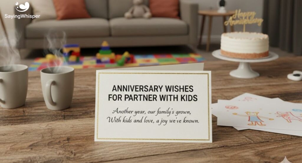 Anniversary Wishes For Partner With Kids