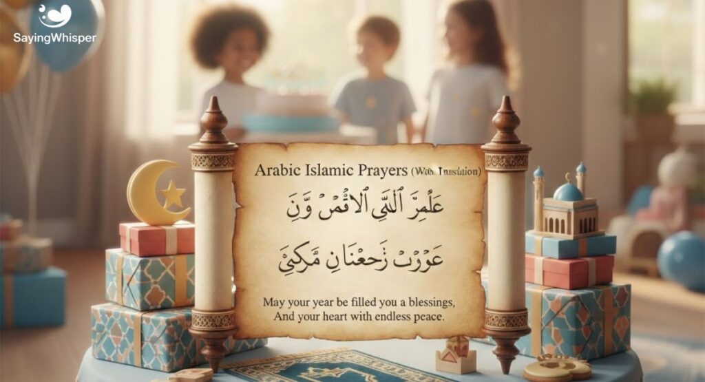 Arabic Islamic Birthday Wishes (With Translation)