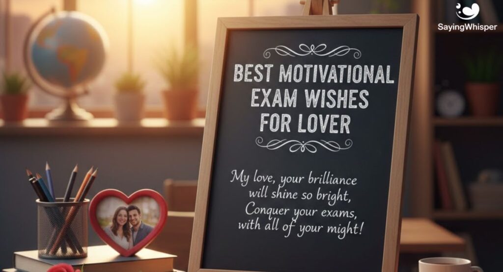 Best Motivational Exam Wishes for Lover