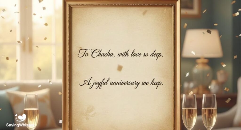 Chacha Anniversary Messages