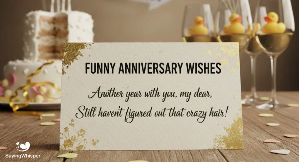 Funny Anniversary Wishes