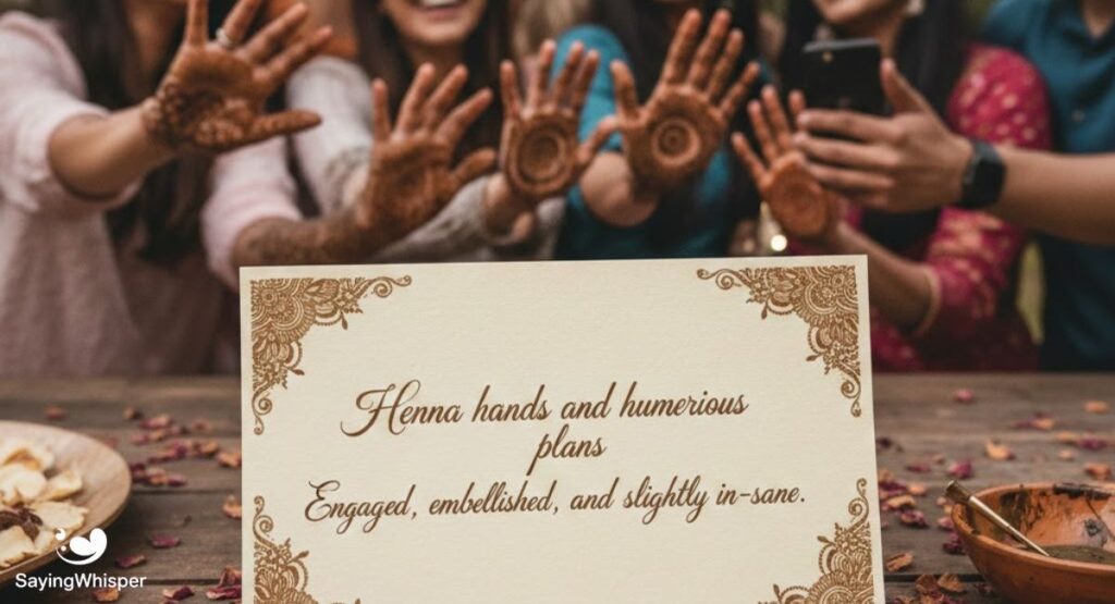 Funny Mehndi Captions for Instagram