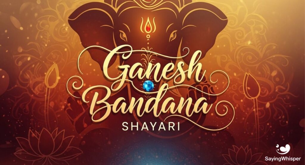 Ganesh Bandana Shayari