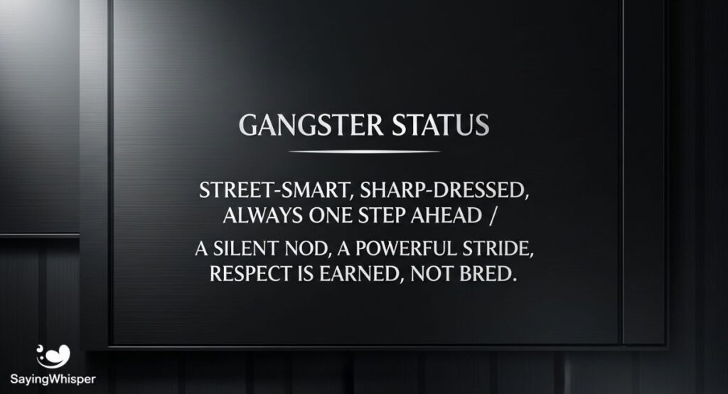 Gangster Status