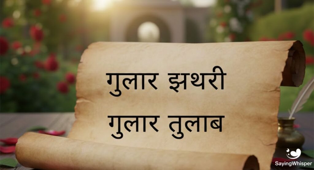 Gulzar Ishq Shayari in Hindi