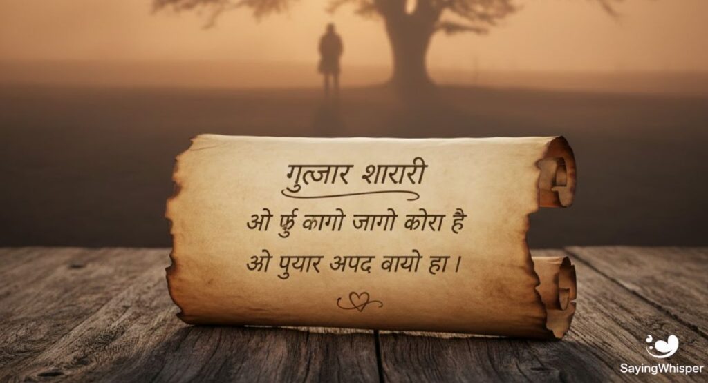 Gulzar Shayari In Hindi