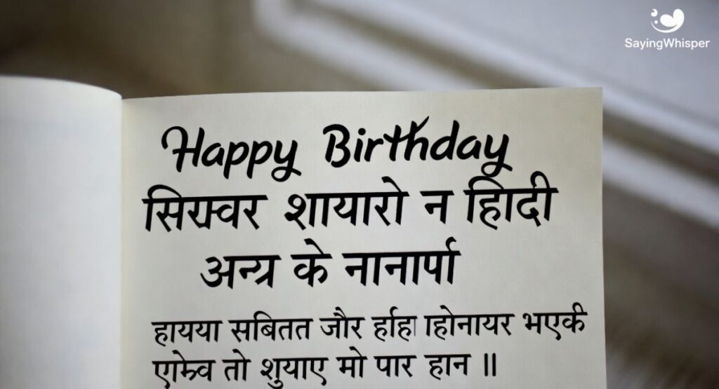 Happy Birthday Sister Shayari