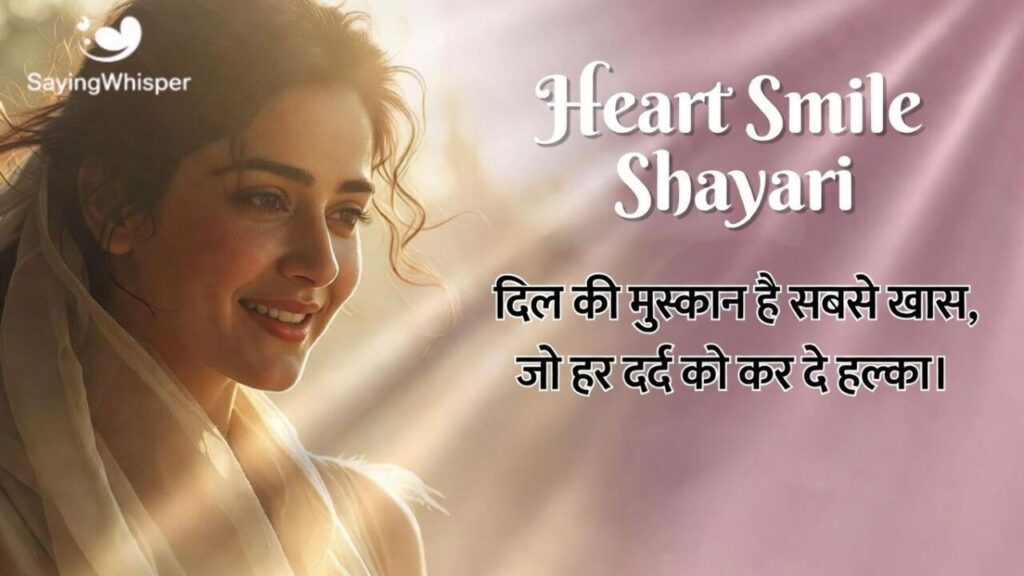 Heart Smile Shayari