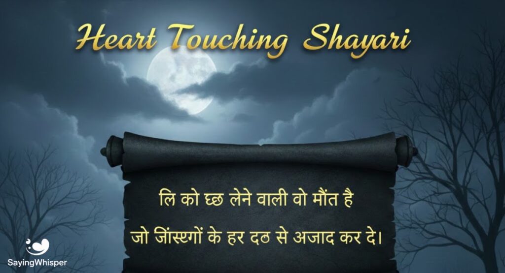 Heart Touching Maut Shayari