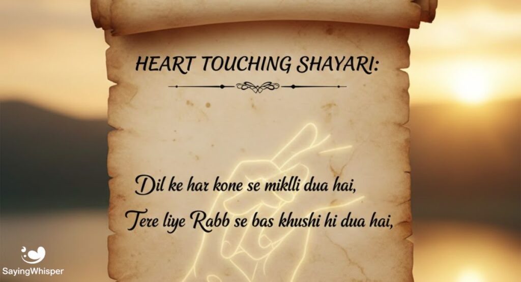 Heart Touching Shayari: