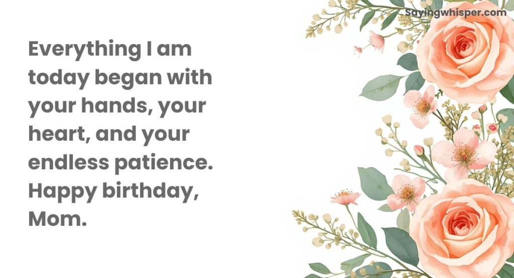 Heartfelt Birthday Wishes for Mom
