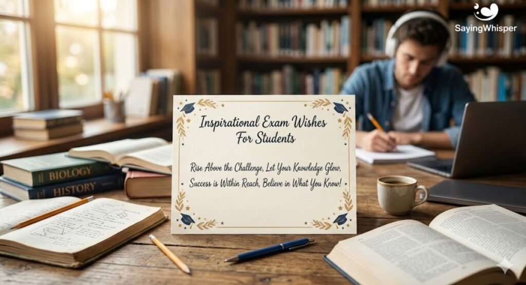 Inspirational Exam Wishes For Students