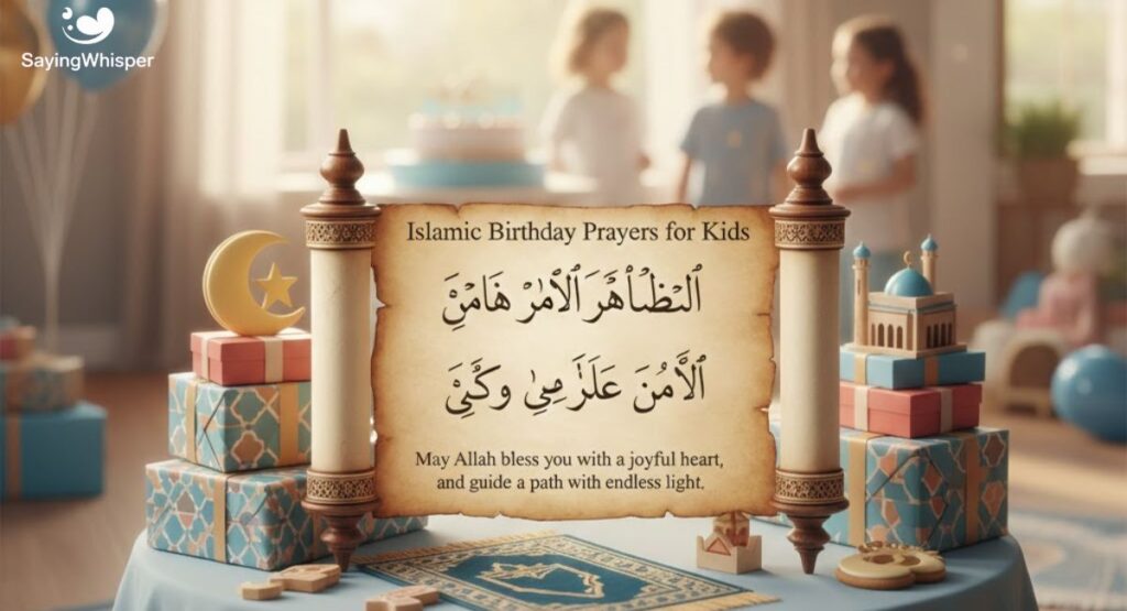 Islamic Birthday Prayers for Kids