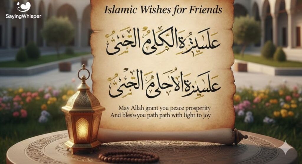Islamic Wishes for Friends