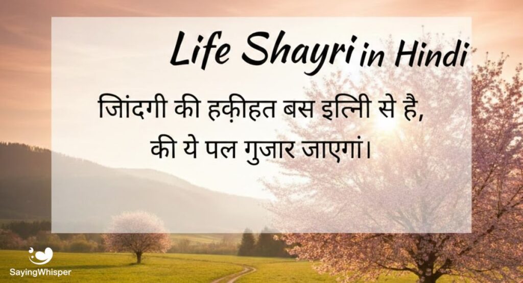 Life shayari