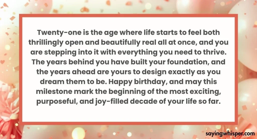 Long Birthday Messages for Different Age Milestones (18th, 21st, 30th, 50th, etc.)