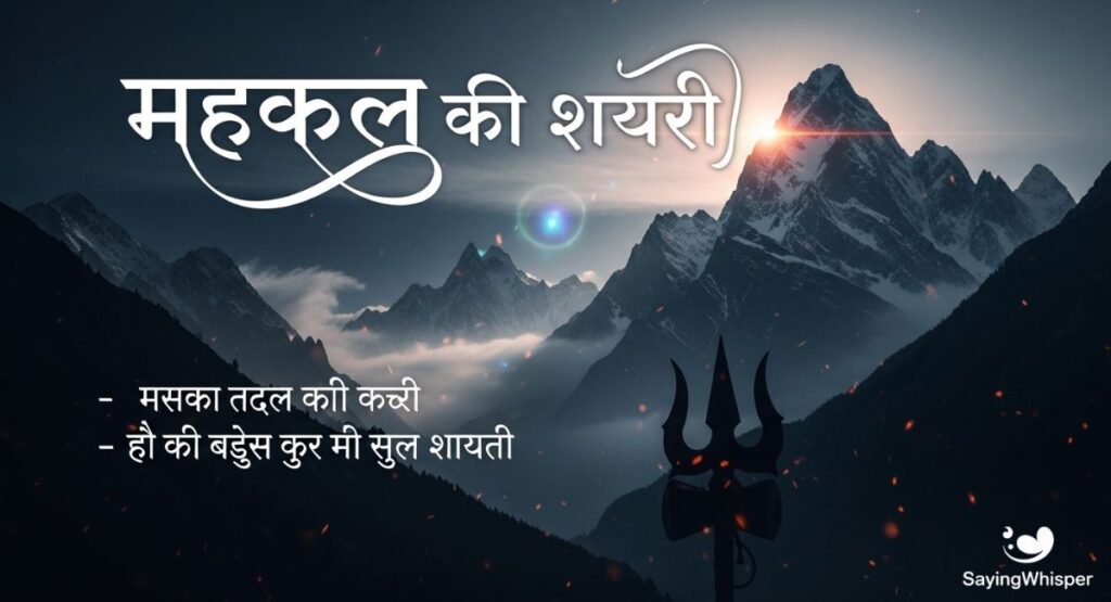 Mahakal ki Shayari
