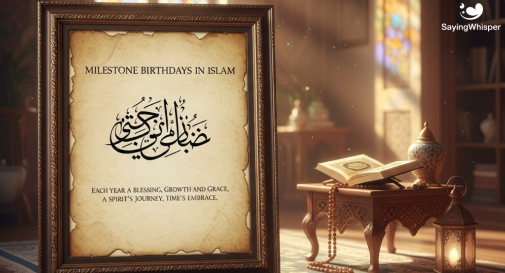 Milestone Birthdays in Islam