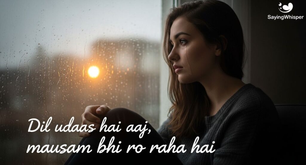 Mood Off Shayari Girl