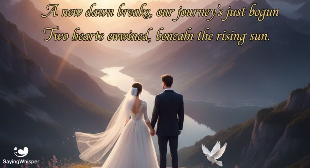 New Beginning Wedding Quotes
